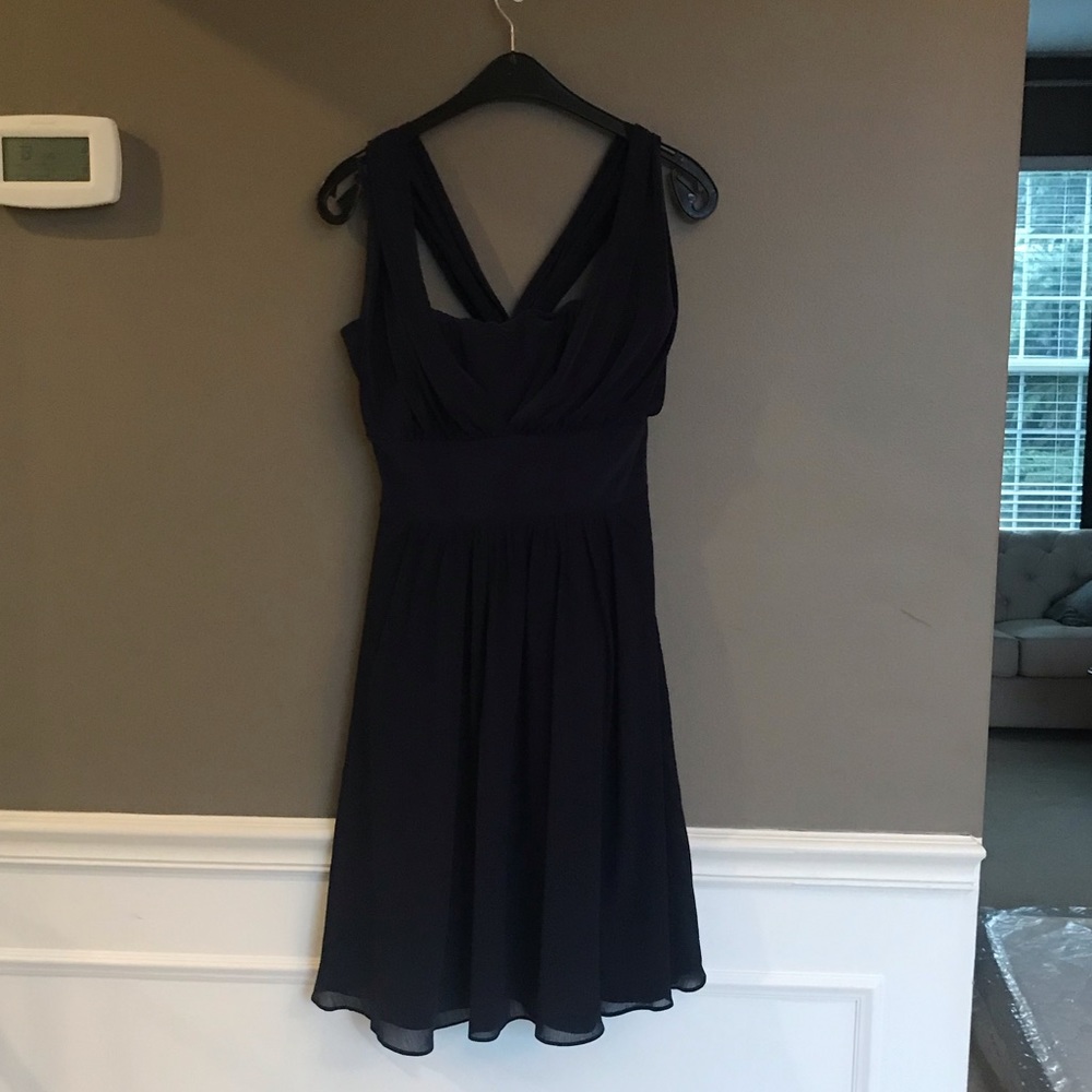 White House Black Market Navy Dress